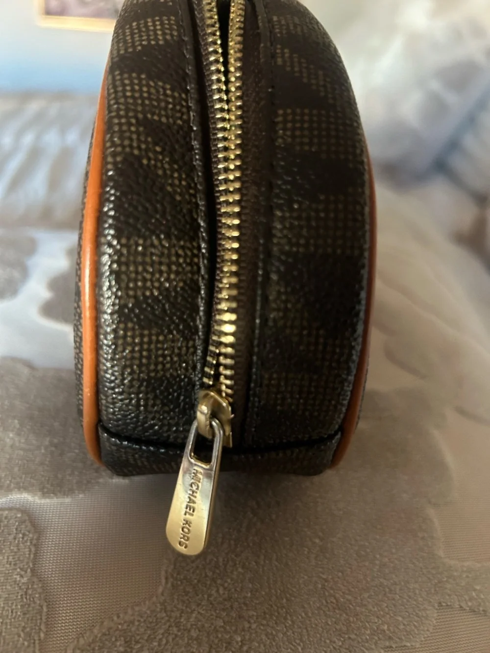 Michael Kors Cosmetic Pouch 6L X 4H X 2 1/2 W